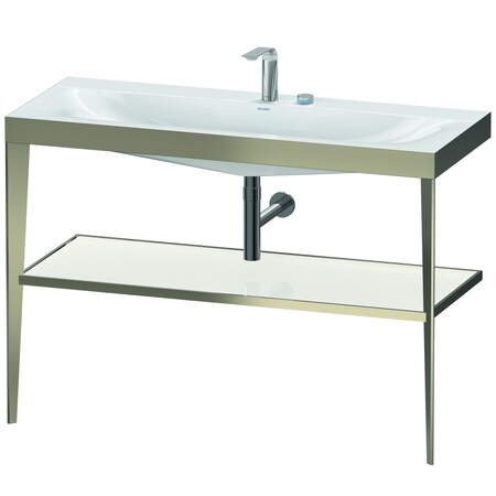 Xviu C-Bonded Set With Metal Console White High Gloss